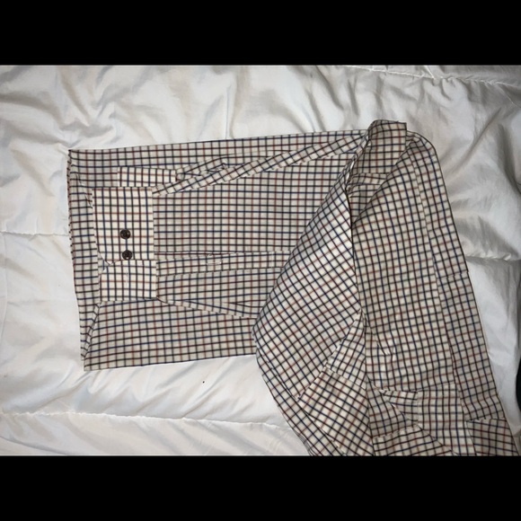 New Retreat check shirt size 16.5 - Picture 2 of 3